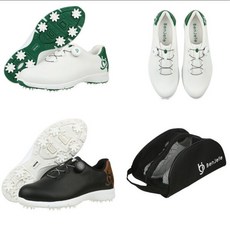 벤제프 벤제프 골프 여성 스파이크 보아 골프화 BP9MWSH501_SC, 화이트, 1개