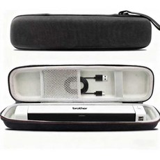 브라더 DS640 DS740D DS940DW DS720D 이미지포뮬러 P208II 문서 스캐너용 하드 케이스 보호용 휴대용 가방, 브라더 DS640 DS740D DS940DW DS720