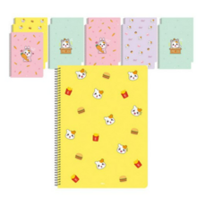 아이비스 에비츄 좌철 원링노트 EB11018, 랜덤 색상, 10개