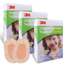 Nexcare 3M 테가덤 아이패치 20매 1갑/타원형/눈반창고, 3개