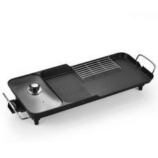 Gmalos 대형 3in1 전기 그릴팟 (불고기+전골+전굽기) 가정용 캠핑 다기능 그릴, AD-G1