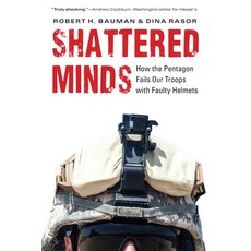 (영문도서) Shattered Minds: How the Pentagon Fails Our Troops with Faulty Helmets Hardcover, University of Nebraska Press, English, 9781640120365