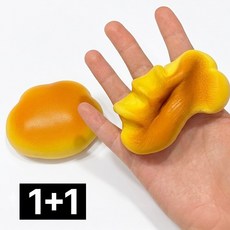제롯 스퀴시 장난감 구름빵 말랑이 1+1, 1세트, 2개