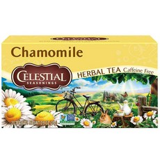 셀레셜시즈닝스 캐모마일 허브티 카페인프리 티백 Celestial Seasonings Herbal Tea Chamomile, 1개