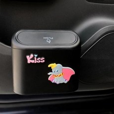 범용 자동차 쓰레기통 커버 포함 만화 걸이식 보관 미니 자동차 쓰레기통 자동차 인테리어 장식 용품, 13)M