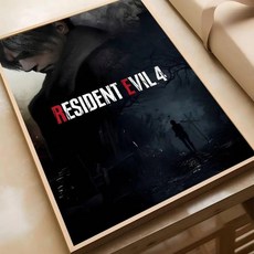 비디오 게임 포스터 접착 아트 방수 종이 스티커 커피 하우스 룸 벽장식, 3. z2