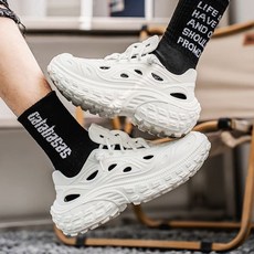 남녀공용 키높이 러버 샌들 스니커즈 통굽 운동화 zin+78556hY