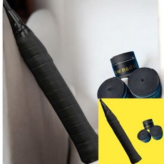 배드민턴 테니스 라켓 핸들 그립밴드 배드민턴손잡이그립테이프 테니스그립테이프 배드민턴그립 배드민턴테이핑, 블루, 1개