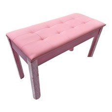 【巴哈樂器批發】櫻花粉雙人聯彈琴椅 雙人琴椅 粉色 耐用附譜箱, 詳見包裝, 1個