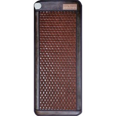 한일의료기 게르마늄 매트 찜질기 온열 돌침대 방석 세라믹 전기 장판 브라운 50x120cm