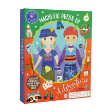 【現貨】英國 FLOSS & ROCK - 服裝設計磁鐵組, 叢林動物園