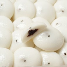 G 쫄깃담백 잔기지떡 (앙금/무앙금) 술떡 기정떡 답례품 개별포장 벌크포장, 팥앙금 잔기지 900g (30개입), 30g, 1