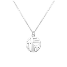 복 팬던트 길운 기원 목걸이