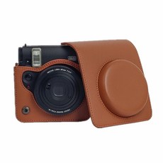 拍立得 MINI99 復古皮套 相機包 (副廠), 1個, 棕色