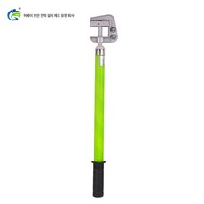 고압 접지봉 방전용 제전봉 연선용 피뢰침 방전봉 클램프, 0.5m 플랫 노즈 나선형, 기본 모델명/품번