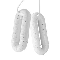 오든오 특허 받은 각도조절 길이확장 신발건조기 휴대용 구두 운동화 안전화 살균기 세라믹히팅 UV C 살균, 화이트