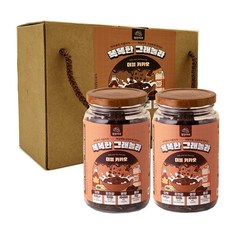 정연 똑똑한 그래놀라 선물세트 더블카카오맛, 1박스, 460g