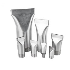 스테인리스 만능 조절식 페더형 고압 청소용 분사 노즐, 1개, 1/8인치 용접 베이스