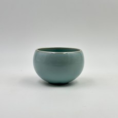 景德鎮 汝窯 170ml 茶壺 60ml 茶杯 一壺二杯 古意壺 茶具 居家 辦公 外出茶具 涵軒 禹之器, 1個, 羅漢杯