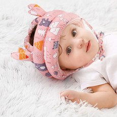 유아안전모 아기 머리 보호대, 머리보호대 그린, 1개