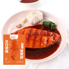 오다닭 소스 닭가슴살 양념치킨맛, 130g, 10개