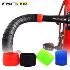 FMFXTR 로드 자전거 바테이프 스타트 고정 밴드 링 마감재 양쪽 세트, Handlebarretainingring, 블랙, 1개