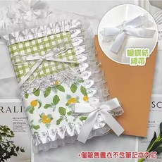 RAYRAYGO 湫凌 書衣 3款, 1個, 1.綠色格紋(白蕾絲)-A5, 綠色
