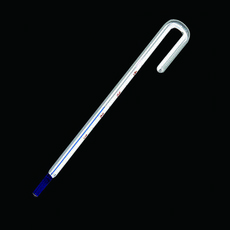 걸이식 유리 온도계 8mm 이하 수조용 (PB), 단품