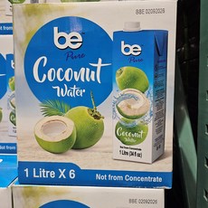 비 코코넛워터 200ml X 24팩, 1L, 4개