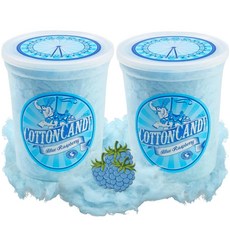 블루 라즈베리 고급 맛 솜사탕 (2팩) – 휴일 생일 장난 선물 파티 선물용 블루 라즈베리 고급 맛 솜사탕 (2팩) – 휴일 생일 장난 선물 파티 선물용 독특한 아이디, Blue Raspberry, 1개