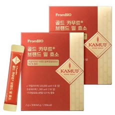 프롬바이오 골드 카무트 브랜드 밀 효소 30p, 60g, 2개