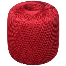 RED HEART 클래식 크로셰 실 25.4cm(10인치) 빅토리 레드 250.8m(9