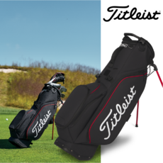 타이틀리스트 플레이어스 S5 스탠드백 TB26SX8A 골프백 2026년 아쿠쉬네트코리아, 블랙/블랙/화이트