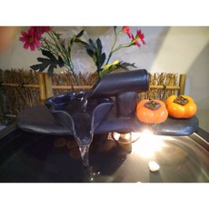 【娟兒藝品】黑流水魚缸