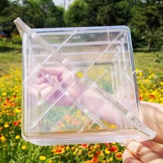 사각 수박 성형 틀 원예 Square 플라스틱 하트 모양 성장틀, 2. 15x15 정사각형