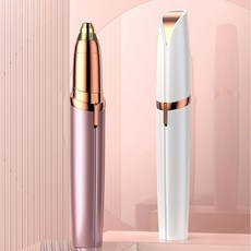 휴대용 전동 눈썹정리기 눈썹제모기 KH-158(건전지 미포함), 눈썹제모기(화이트), 화이트