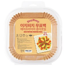 이지피지 무표백 에어프라이어 종이호일, 1개, 90개입, 16cm
