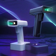 물류창고 스캐너 캐셔 마트 센터 무선 바코드 핸디형, 1. 14970 화이트/유선