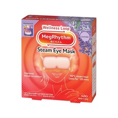 카오(Kao) KAO 순례 줌 증기로 핫 아이 마스크 라벤더 세이지의 향기 5장입, 1개, 1개입