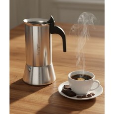 Bialetti Venus 維納斯造型 4杯 不銹鋼摩卡壺 10月限定特價, 1個