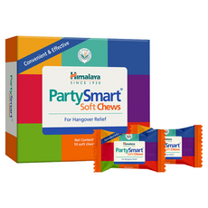 Himalaya PartySmart 派對聰明軟糖，台灣公司貨，方便攜帶，舒緩不適，享受歡樂時光, 1套, 10顆