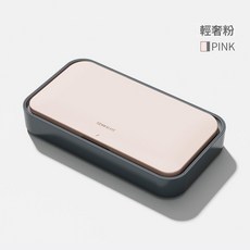 奶油白磁吸針線盒 附40件縫紉工具, 輕奢粉磁吸含40件縫紉工具理線槽設計, 1個