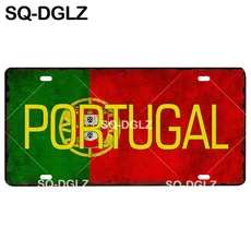 [SQ-DGLZ] 슬로바키아/포르투갈/덴마크/슬로베니아/벨로루시/오스트리아/레바논/프랑 국기 금속 사인 공예, 23 0559