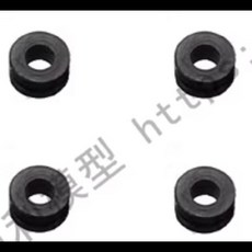 RC 헬리콥터 예비 프로펠러 캐노피 메인 프레임 기어 모터 블레이드 수신기 서보 C129 액세서리 C119 4, 04 Servo Plate, 1개