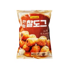 [지케이푸드] 한입 찰도그 900g (드라이) 한입 핫도그 미니 소세지 핫도그, 10개
