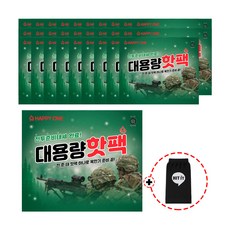 국내생산 KC인증 해피원 전준태 대용량 핫팩 150g 30개 세트+(주머니), 30개세트