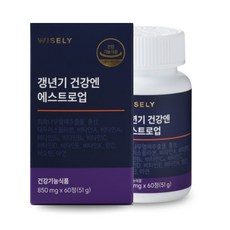 건강엔 에스트로업 60정 관리 여성건강 칼슘 비타민 마그네슘, 1개
