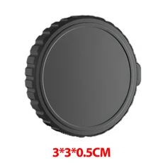 호환 1/2/3/4/5PCS 오즈모 나노용 실리콘 렌즈 캡 보호기 안티드롭 먼지 카메라 DJI 액세서리, 01 검정색, 03 1PCS