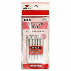 [청라핸즈] 가와구찌 가정용 미싱바늘 14호 (08-452)