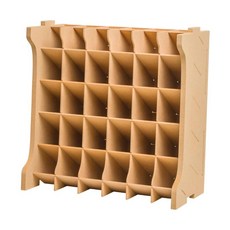 shangren MDF 소재의 페인트 정리함 30병 수납 가능 고급스럽고 튼튼하며 가벼운 모델 도구 보관대 페인트 홀더, 목재